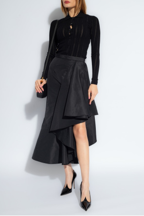 Asymmetrical skirt od Alexander McQueen